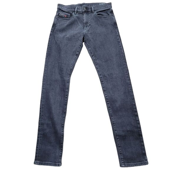 Diesel Mens D-Strukt Slim Jeans in Black 30 X 34 09A14 - Picture 1 of 12